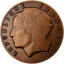 Francia, medaglia, Offert par Edwige Avice, Secrétaire d'Etat auprès du