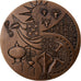 Frankreich, Medaille, Région Poitou Charentes, 1976, Bronze, UNZ