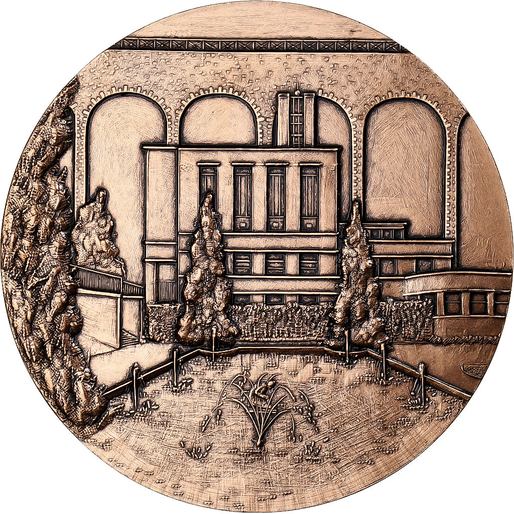 France, Medal, La Ville de Cachan à Pierre Mauroy, Bronze, MS(63)