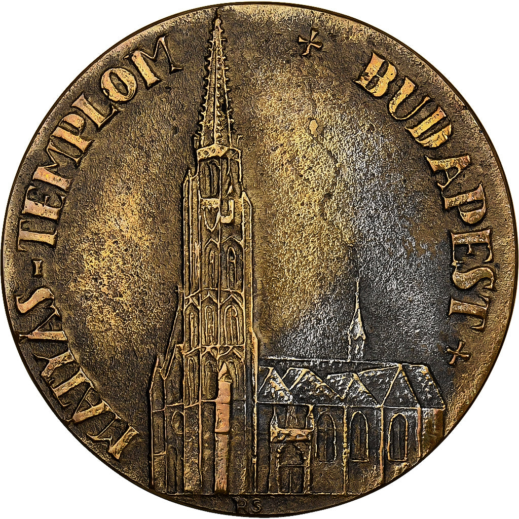 Hungary, Medal, Matyas Templom, Budapest, Bronze, AU(50-53)