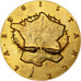France, Medal, La Résistance, Gilt Bronze, De Jeager, MS(63)