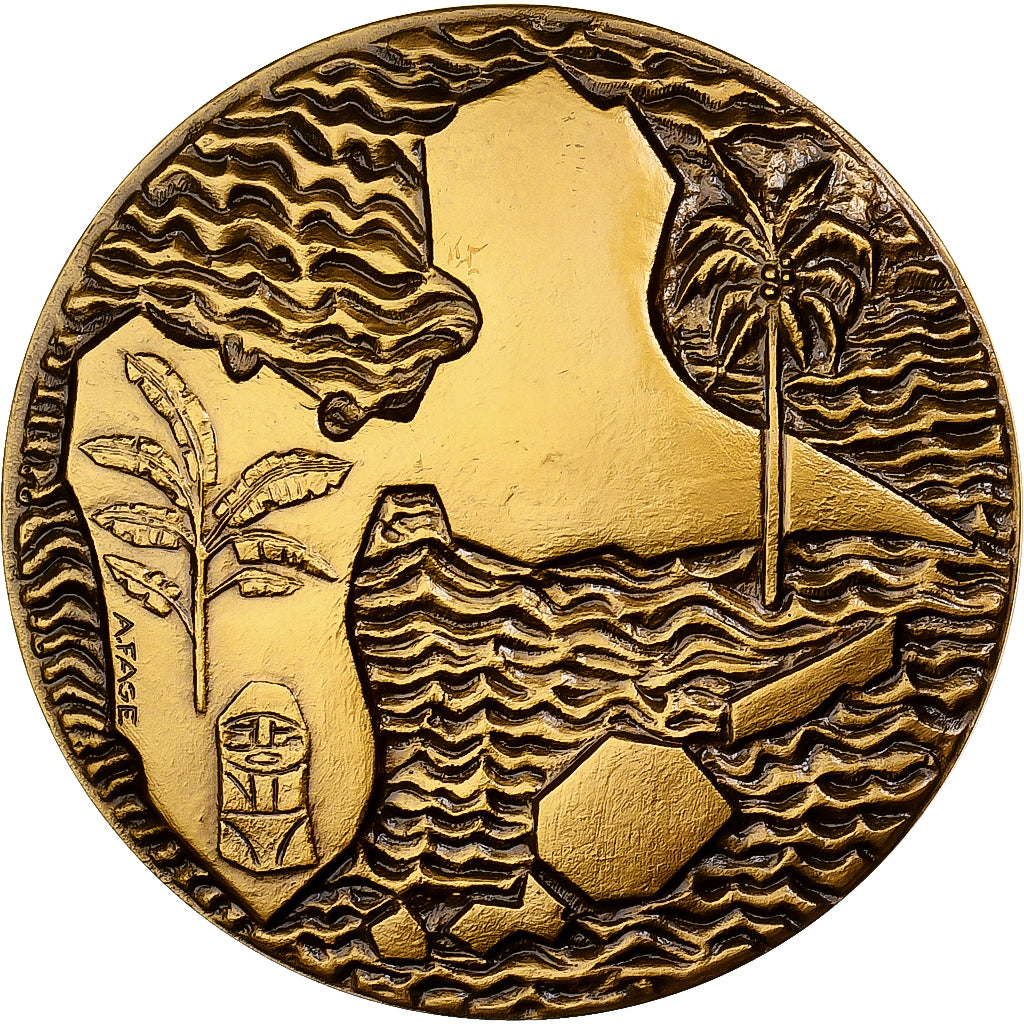 Guadeloupe, Medal, Conseil Général de la Guadeloupe, Bronze Florentin, Fage