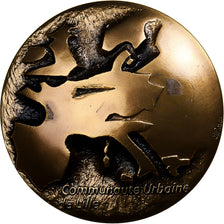 França, medalha, La Communauté Urbaine de Lille à Pierre Mauroy, Bronze