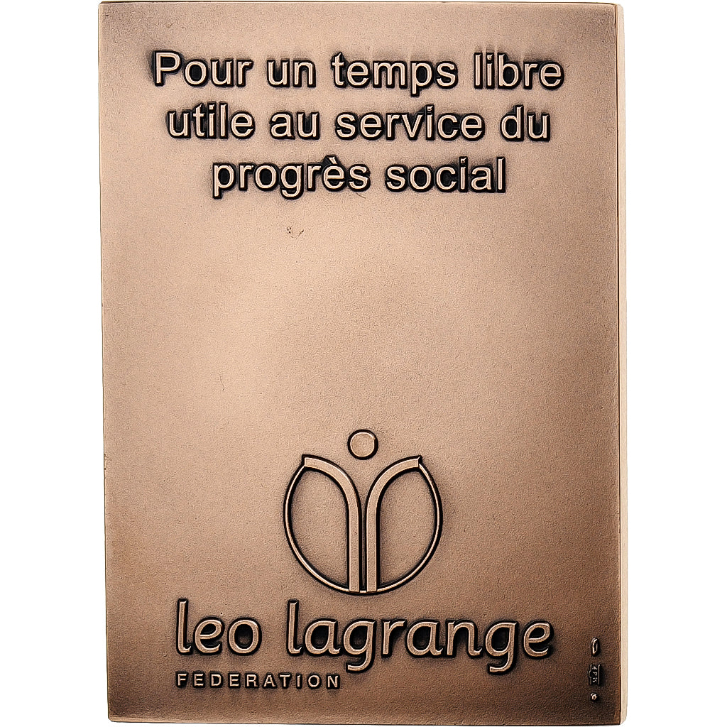 Frankreich, Medaille, Léo Lagrange, Bronze, MDP, STGL