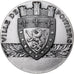 France, Medal, Ville de Poitiers, 1977, Silver, Cochet, MS63
