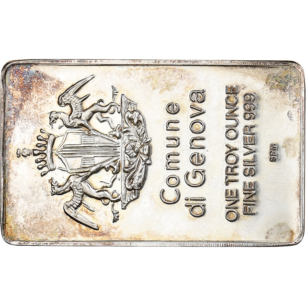 Italien, Medaille, Comune di Genova, One Troy Ounce, 2004, Silber, MS63