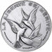 France, Medal, 30ème Anniversaire du Retour des Déportés, 1975, Silvered