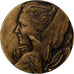 France, Médaille, République, 30ème Anniversaire, Longarisse, 1962, Bronze
