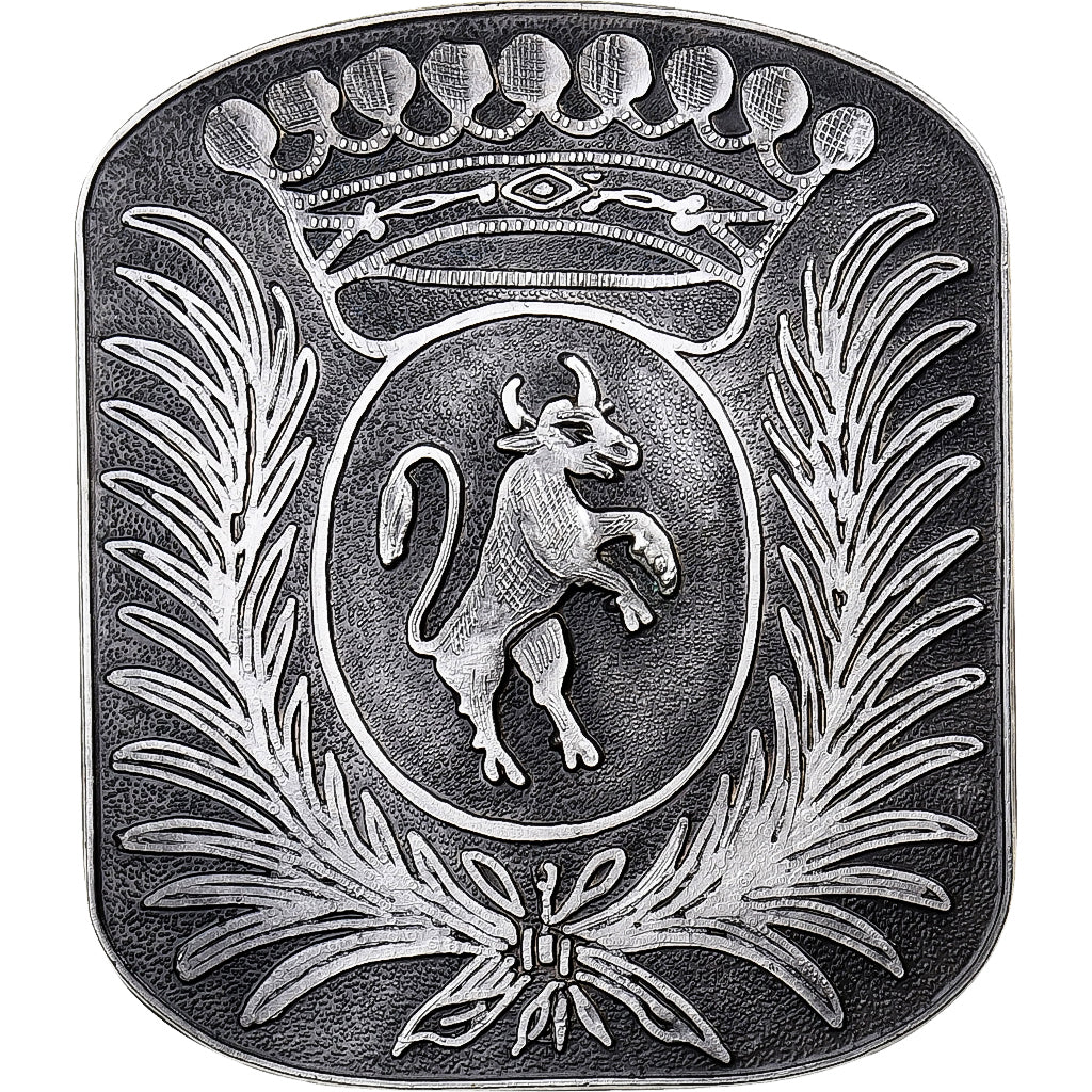 Italie, Médaille, Antico Sigillo della Citta di Torino, Bronze argenté, MS63