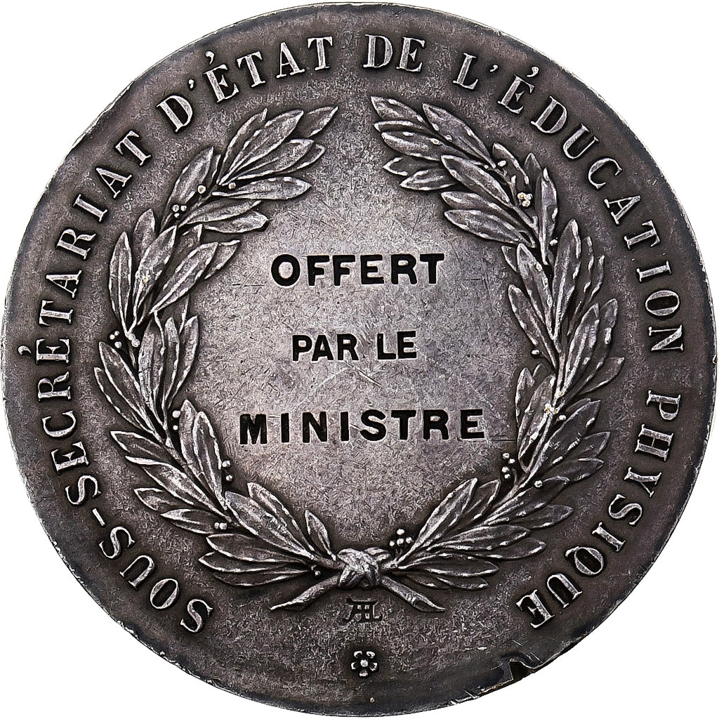 Francia, medaglia, Sous-Secrétariat d'Etat de l'Education Physique, Bronzo