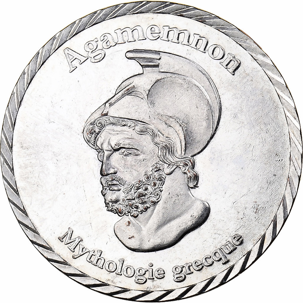 Francia, medaglia, Mythologie Grecque, Agamemnon, Rame-nichel, BB+