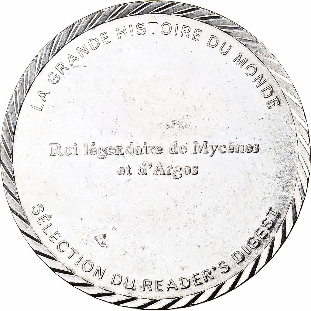 Francia, medaglia, Mythologie Grecque, Agamemnon, Rame-nichel, BB+
