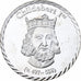 Francia, medaglia, Histoire, Childebert Ier, Fils de Clovis et de Clotilde