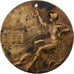France, Medal, Art Nouveau, Femme Assise, Bronze, AU(50-53)