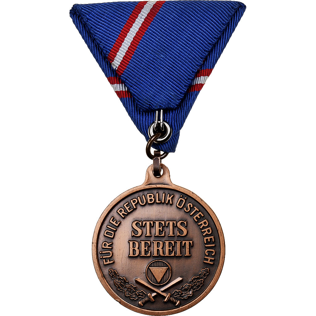 Autriche, Stets Bereit, Services Militaires, Médaille, Non circulé, Bronze, 41