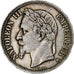 Frankrijk, Napoleon III, 5 Francs, 1868, Strasbourg, Zilver, ZF, Gadoury:739