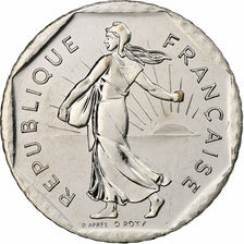 France, 2 Francs, Semeuse, 2001, Monnaie de Paris, BU, Nickel, MS(65-70)