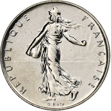 Francia, Semeuse, Franc, 2001, Monnaie de Paris, BU, FDC, Nichel, KM:925.1