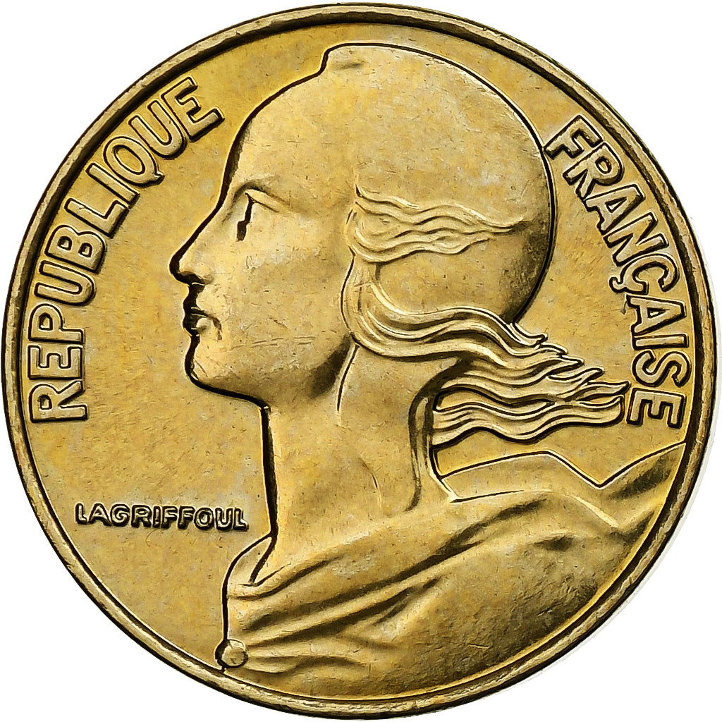 France, Marianne, 10 Centimes, 2001, Paris, Série FDC.BU, MS(65-70)