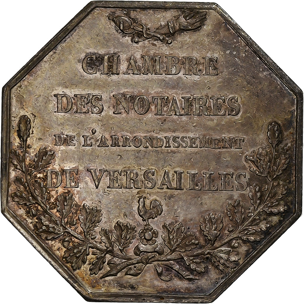 France, Token, Louis Philippe Ier, Notaires de l'Arrondissement de Versailles