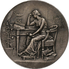 France, Token, Chambre des Notaire de l'Arrondissement de Semur, 1897, Silver