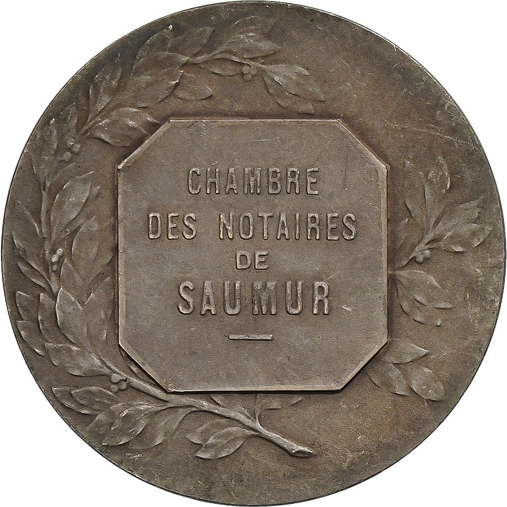France, Token, Chambre des Notaires de l'Arrondissement de Saumur, Silver