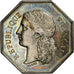 France, Token, Notaires de l'Arrondissement de Gien, Silver, Barre, MS63