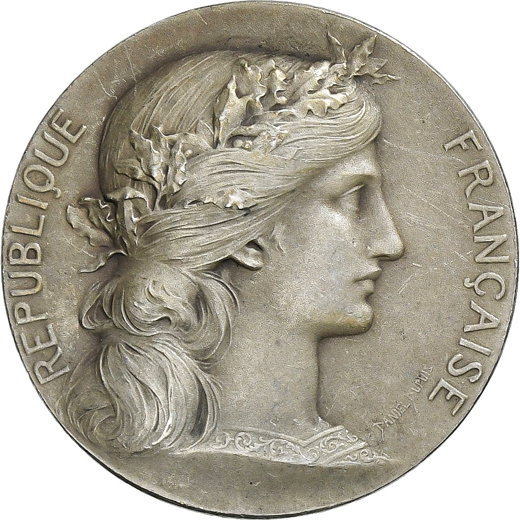 France, Token, Chambre des Notaires de Versailles, Silver, Dupuis.D, AU(55-58)