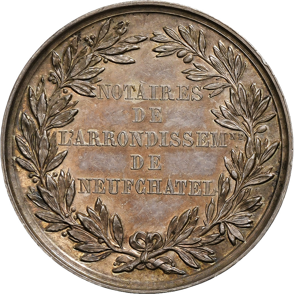 France, Token, Louis Philippe Ier, Notaires de l'Arrondissement de Neufchatel