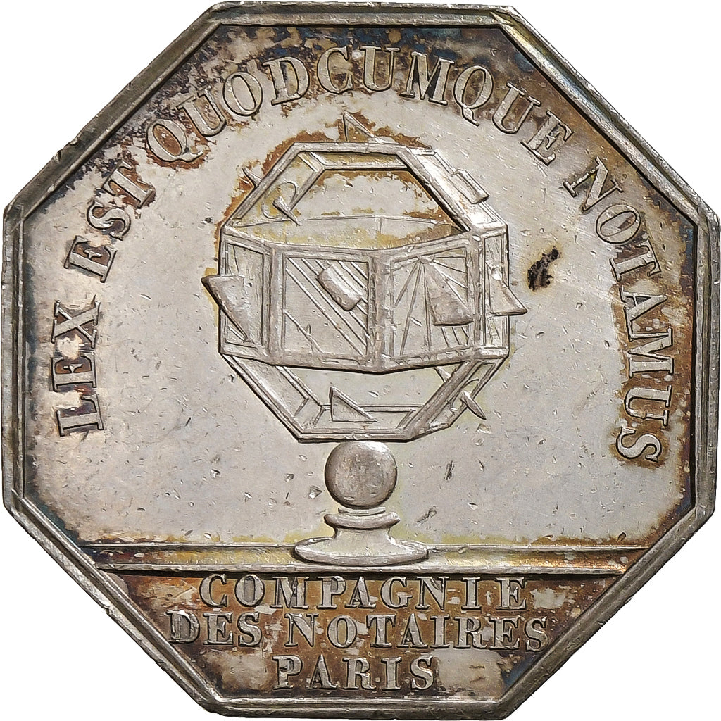 Frankreich, betaalpenning, Louis Philippe Ier, Compagnie des Notaires de Paris