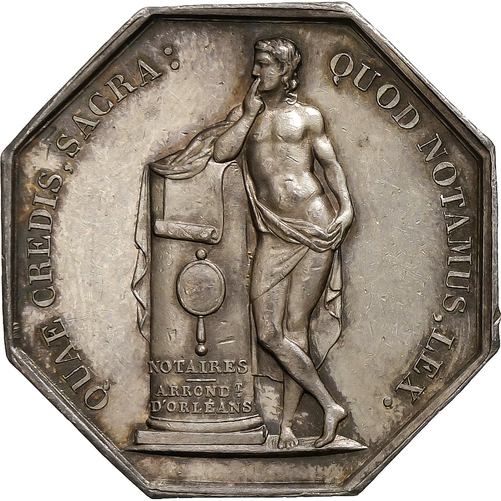 France, Token, Louis Philippe Ier, Notaires de l'Arrondissement d'Orléans