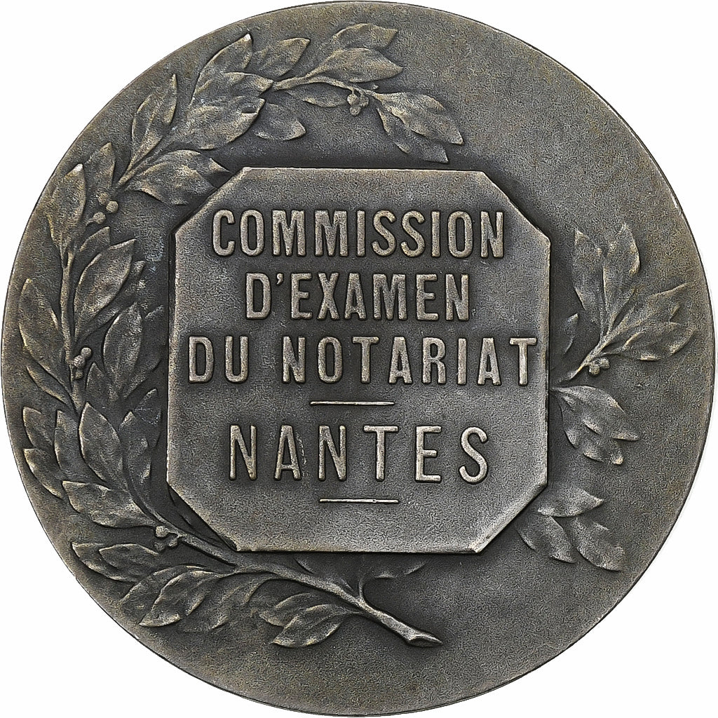 France, Token, Commission d'Examen du Notariat, Nantes, Silver, Coudray