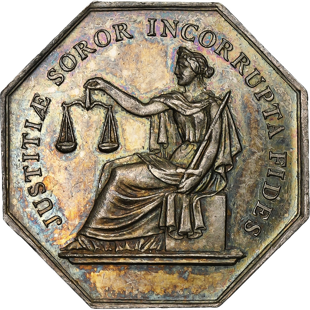 Francia, Token, Notaires de l'Arrondissement de Blois, Loir et Cher, EBC+