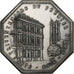 França, Token, Compagnie des Notaires de Paris, 1976, Bronze Prateado, MS(63)