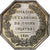 Francia, zeton, Notaires de l'Arrondissement de Cosne, Nièvre, 1835, Plata