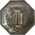 Francia, Token, Notaires de l'Arrondissement de Lyon, 1883, Schaller, EBC
