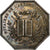 Francia, zeton, Notaires de l'Arrondissement de Lyon, 1839, Plata, Durand, EBC