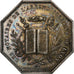 Francia, zeton, Notaires de l'Arrondissement de Lyon, 1839, Plata, Durand, EBC