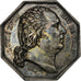 France, Jeton, Louis XVIII, Compagnie des Notaires de Paris, 1820, Argent, SUP+