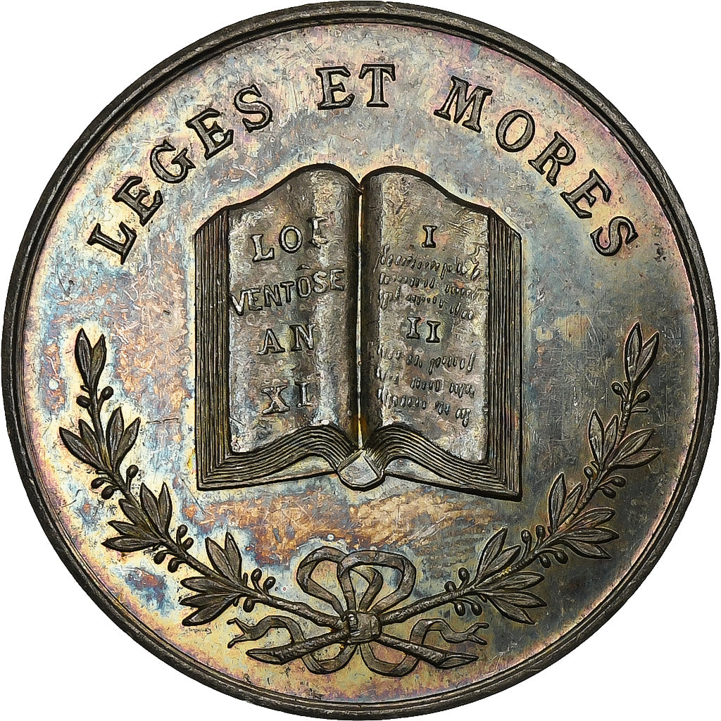 France, Token, Notaires de l'arrondissement de Langres, Silver, MS(63)