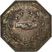 France, Token, Notaires de l'arrondissement de Troyes, 1823, Silver, Barre