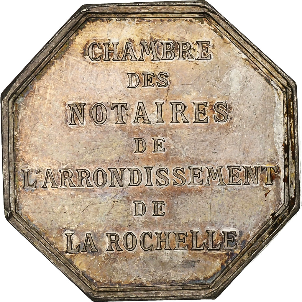 Francia, ficha, Notaires de l'Arrondissement de La Rochelle, Argento, Borrel.A