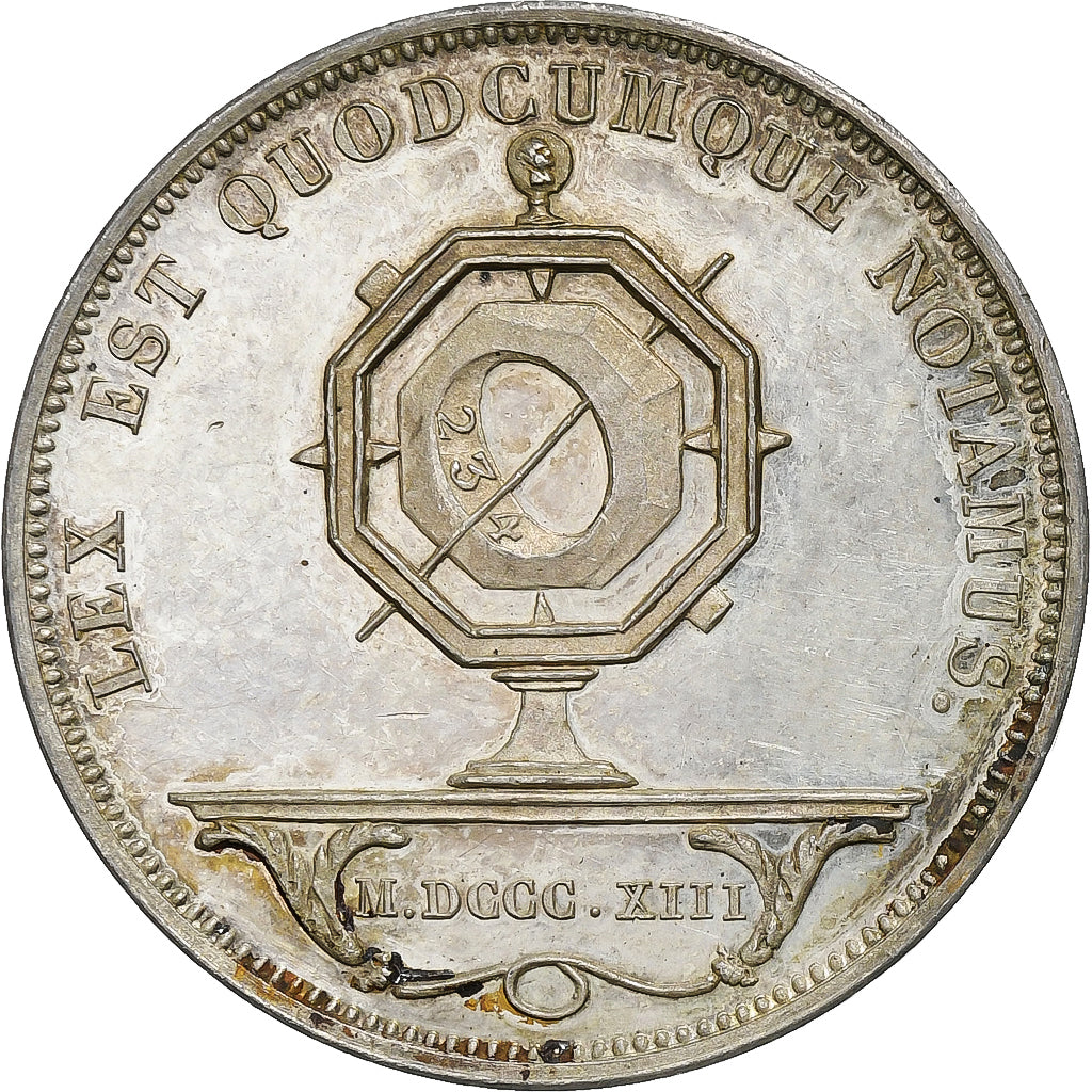 Francia, ficha, Notaires de l'Arrondissement de Saint-Etienne, 1886, Argento