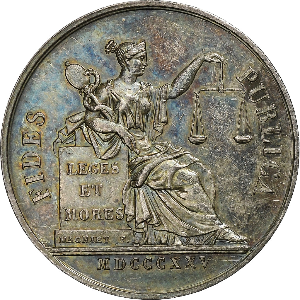 Francia, zeton, Notaires de l'Arrondissement de Villefranche, Rhône, 1825