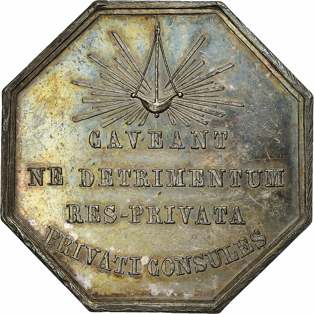 France, Token, Notaires de l'Arrondissement de Vendôme, Loir et Cher, Silver
