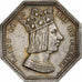 France, Jeton, Notaires de Louviers (Saint-Louis), Argent, TTB+, Lerouge:166