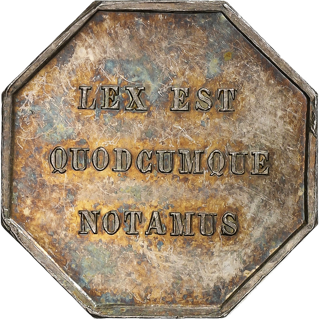 Frankreich, betaalpenning, Notaires de l'Arrondissement de Lesparre, Gironde