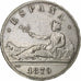 Spain, Provisional Government, 5 Pesetas, 1870, Madrid, Silver, VF(30-35)