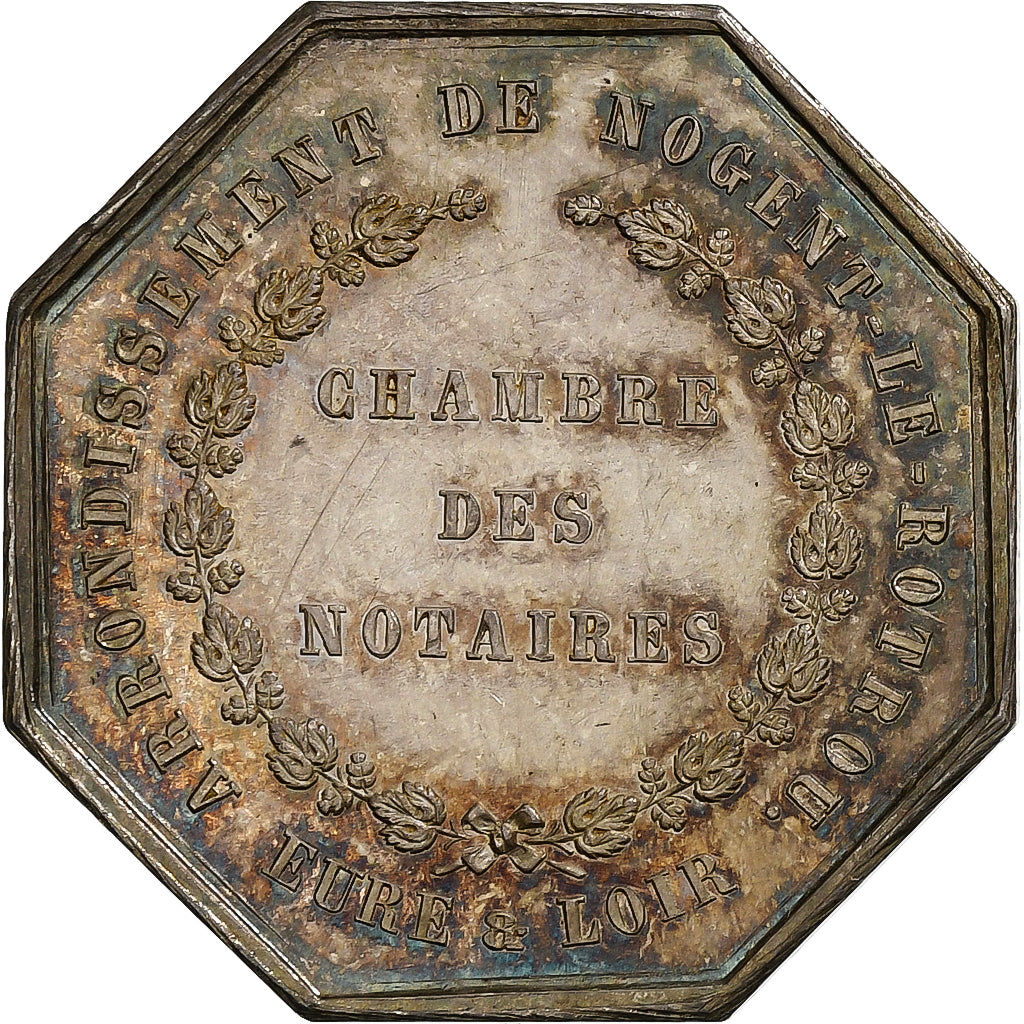 Francia, ficha, Notaires de Nogent-Le-Rotrou, Argento, Barre, SPL, Lerouge:229b