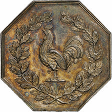 France, Token, Notaires de l'Arrondissement de Compiègne, 1830, Silver